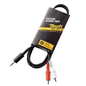 Tech 2ch P[u 2m MP-2 RCA×2ƃXeI~jvO