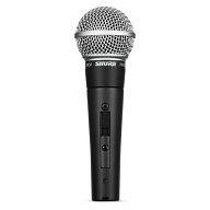 SHURE ダイナミック マイク SM58SE : スイッチ付き / ボーカル / ライブ / 配信 国内正規品 プロ仕様