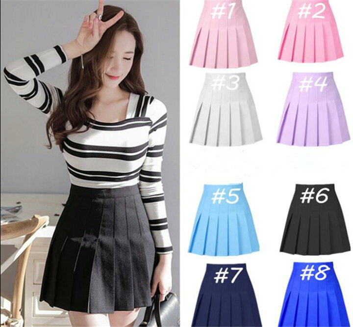 楽天市場 プリーツスカート 韓国 ファッション スカート パンツ付き レディース ボトムス 高校 制服 通学 コスプレ ミニスカート インナーパンツ ミニ丈 ダンス 衣装 大人 春夏 学園祭 体育祭 文化祭 劇 大きいサイズ 小さいサイズ 一部即納 Y M