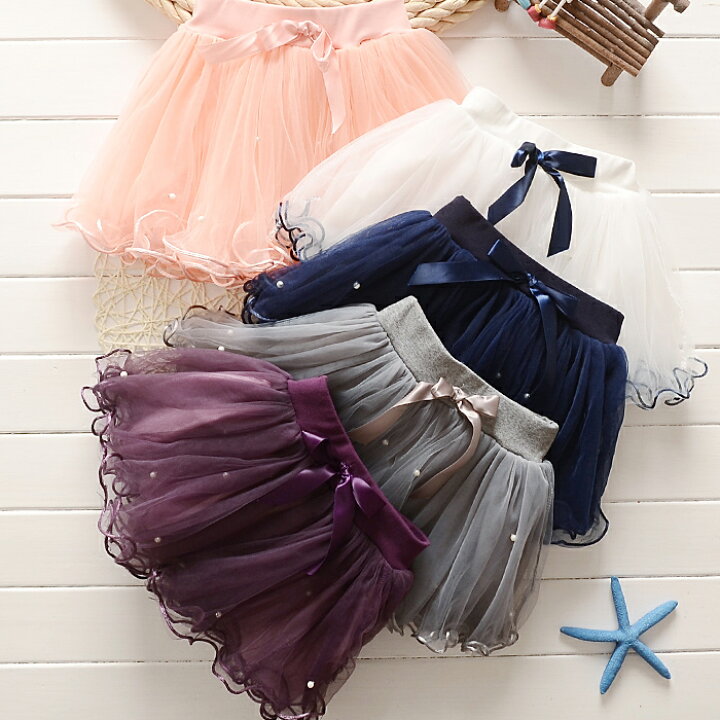 当社の チュールスカート チュチュスカートふんわり 子供服 キッズジュニア スカート ひざ丈 ミモレ丈 ゴム 無地 発表会 Materialworldblog Com