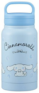 スケーター(Skater) 保温 保冷 ステンレス マグボトル 350ml スクリューハンドル付 サンリオ シナモロール 水彩コスメ STSC4