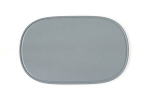 伊原企販 OVAL ソフトまな板 ダークグレー Medium ALC63