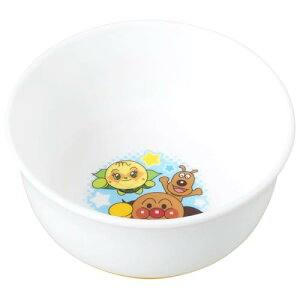 レック アンパンマン おわん (10.5×10.5×5cm) 電子レンジ ・ 食洗機 ・ 煮沸消毒 OK/すべり止め付
