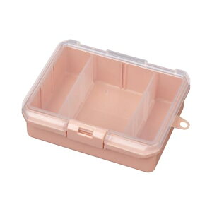 JEJアステージ 推し活 収納ケース コーラル 仕切板付 コレクションケース深型155F 持ち運び 缶バッチ アクリルグッズ キーホルダー 収納