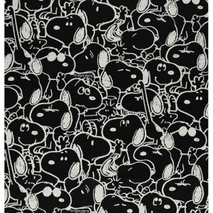 KIYOHARA PEANUTS Xk[s[ n IbNX mN BK  109cm×1mJbg 771133