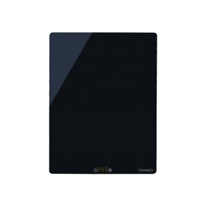 THANKO 「フードウォーマープレート」(ホワイト/ブラック) (ブラック Lサイズ)