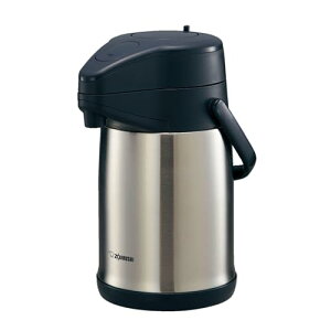 象印マホービン ステンレスエアーポット 3.0L ポット 卓上 広口約7cm 真空断熱構造 保温・保冷 ステンレス SR-CC30-XA