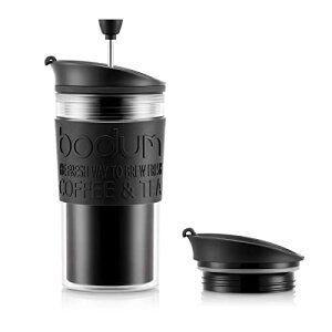 BODUM {_ R[q[[J[ R[q[vX TRAVEL PRESS SET |[^u R[q[[J[ 350ml ubN v