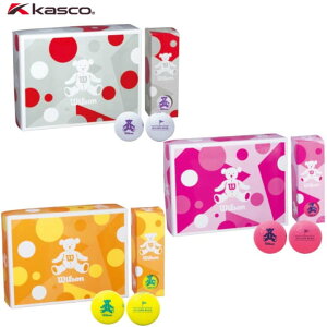 kasco/�L���X�R Wilson BEAR 4 �S���t�{�[�� gd1614���킢���x�A�̃{�[���y���������z5�_�[�X�Z�b�g 5�_�[�X �Z�b�g�̔�