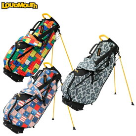 LOUDMOUTH/ラウドマウス2025 秋冬 8.5型 軽量スタンドバッグ キャディバッグLM-CB0029 775-987日本仕様【送料無料】
