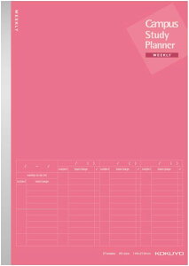 �R�N�� �L�����p�X �X�^�f�B�v�����i�[ �E�B�[�N���[�r A5 �m-Y82MW���[�� ���� �w�K �׋� �m�[�g Campus KOKUYO