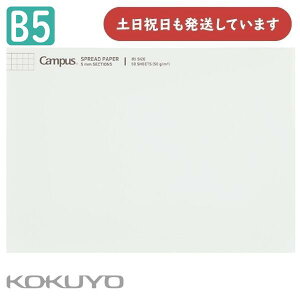 �R�N�� �L�����p�X ���|�[�g�p�b�h ��SPREAD PAPER�� B5�T�C�Y ��-SP735S5���[�� ���� �w�K �׋� Campus KOKUYO