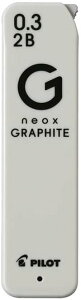 pCbg lIbNXEOt@Cg 0.3mmV[vy֐c[  V[c ւc neox GRAPHITE PILOT H HB B 2B