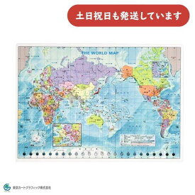 東京カートグラフィック 下敷き 世界 A4文房具 文具 小学1年生 学習 おしゃれ 小学生 中学生 暗記 教育 世界地図 したじき