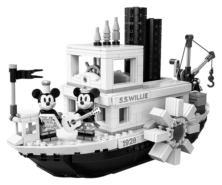 楽天市場】レゴ LEGO アイデア 蒸気船ウィリー ディズニー 21317  