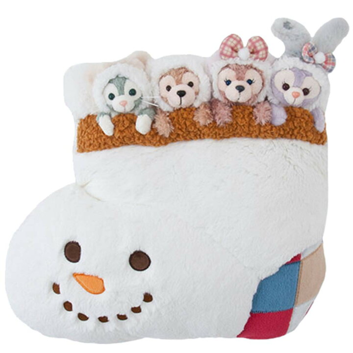 楽天市場 ダッフィー フレンズ クッション ウィンター ホリデー ダッフィー の クリスマス 19 ウインター ホリデー Daz シェリーメイ ジェラトーニ ステラルー クマ くま キャラクター ディズニーシー 限定 グッズ にじいろマート