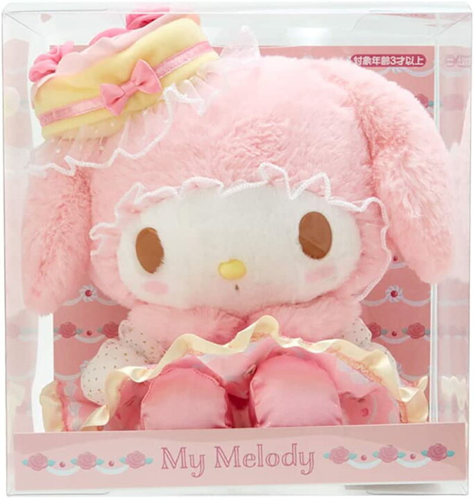 楽天市場 サンリオ Sanrio マイメロディ ぬいぐるみ Sweet Lookbook D マイメロ ピンク 限定 誕生日 祝い プレゼント 女の子 人形 うさぎ スイート にじいろマート