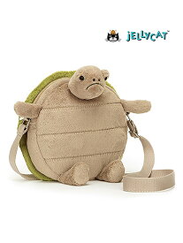 Jellycat Timmy Turtle Bag ジェリーキャット タミー タートル バッグ カメ 亀 かめ 亀のバッグ かめのかばん ショルダー 斜めがけ ぬいぐるみ 可愛い ゼリーキャット ポシェット ポーチ ギフト 誕生
