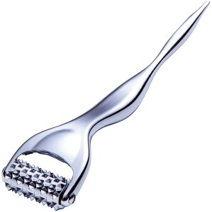 アルファックス 熱伝導トリートメントローラー シルバー 1個 (x 1) 7837 熱伝導 電池不要 フェイスライン あご アゴ シャープ むくみ ダイエット 美顔 ローラー グッズ コロコロ 小顔 女性 男性