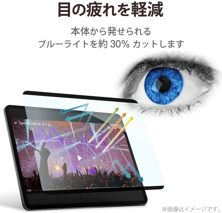 楽天市場 エレコム Ipad Pro 12 9 第5世代 21年 液晶保護フィルム ペーパーライク 反射防止 ケント紙タイプ 着脱式 Tb 1plflnspll クリア イラスト お絵かき 漫画 アイパッド Elecom タブレット にじいろマート