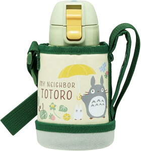 スケーター (skater) 水筒 となりのトトロ さんぽみち 400ml 子供用 カバー付き 4973307576249