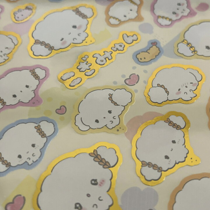 楽天市場】サンリオ こぎみゅん こぎむわーるど シート シール 