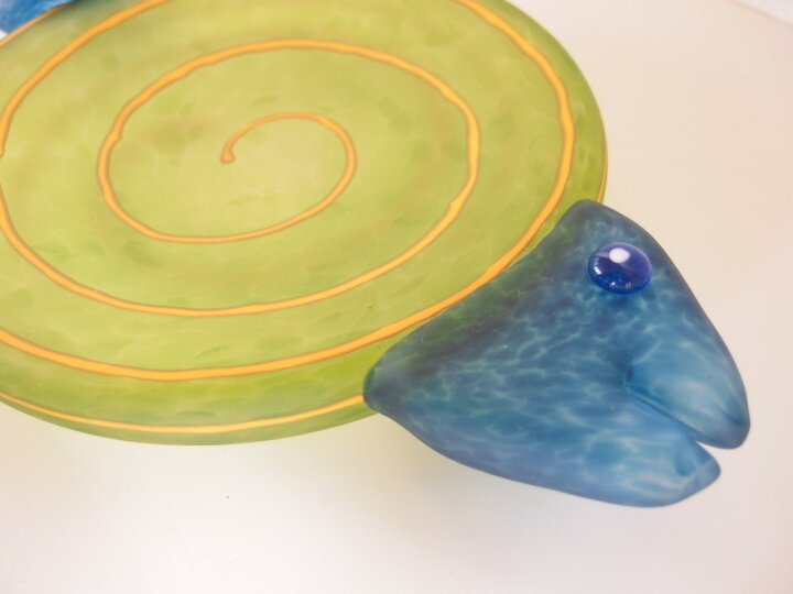 楽天市場】グラスアーティスト borowski お皿 30cm×20cm×4cm 