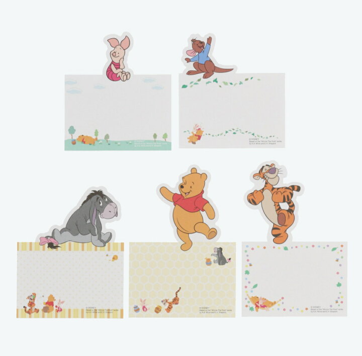 楽天市場】ディズニーリゾート プーさん メモ帳 ケース入りメモ 文具 