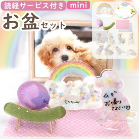 【クーポン有】 ペット お盆 お迎えセット ペット お盆セット ペット 仏具 精霊馬 【ミニセット】お供え 初盆 ペット お盆 犬 盆 ちょうちん ペット供養 お供え物 ペット 犬 猫 ペット仏具 初盆 新盆 ペット 提灯 犬 お盆 セット お盆 迎え火 セット