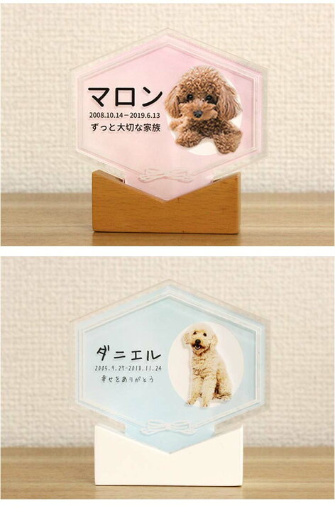 市場 ペット位牌 モダン 手元供養 仏壇 位牌 うさぎ 名入れ メモリアル Pet 写真 オープン プリント 遺影 ペット Memorial 犬 猫 仏具 ペットメモリアル