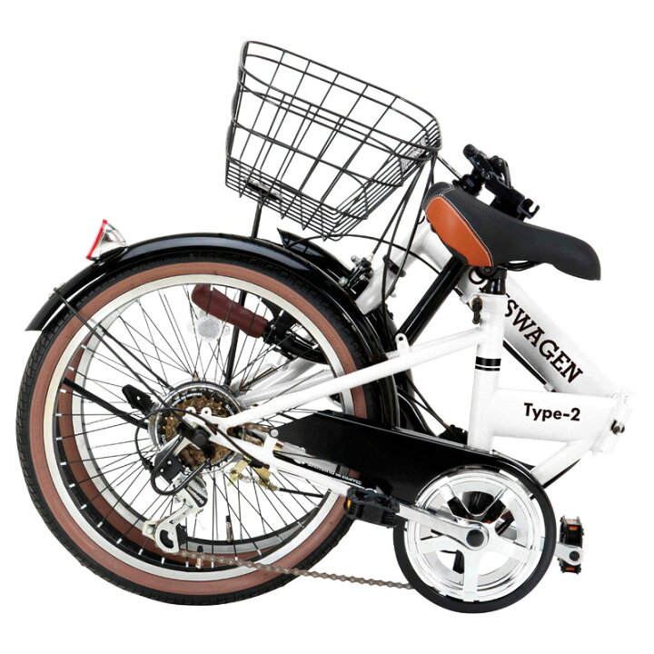 楽天市場】フォルクスワーゲン VW Type-2 折畳自転車20（6s）【商品  