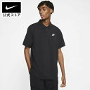 【30%OFFクーポン対象 6.22 20:00〜6.25 19:59】ナイキウェア メンズポロ NIKE ライフスタイル ウェア トップス Sportswear アパレル カジュアル ポロシャツ 半袖 ロゴ ゆったり オーバーサイズ ユニセックス teamsports 黒 ブラック Tシャツ