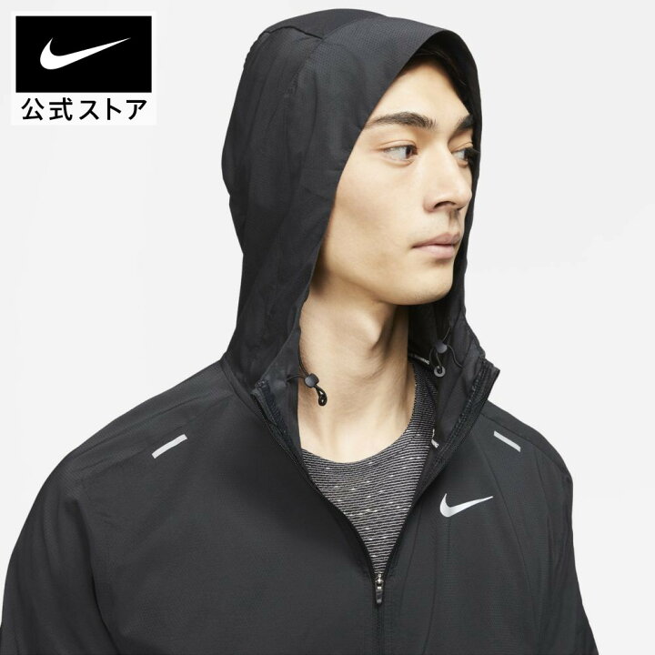楽天市場 ナイキ ウィンドランナー メンズ ランニングジャケットアパレル メンズ スポーツ ランニング ジョギング ジャケット アウター フード付き サステナブル 撥水 雨の日用 Nike 公式 楽天市場店