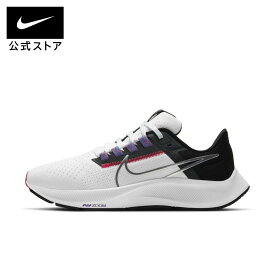 【30％OFFクーポン対象】ナイキ エア ズーム ペガサス 38 ウィメンズ ランニングシューズnike スニーカー 白 靴 cw7358-101 ジョギング 陸上 通勤 パステル cpn30 黒