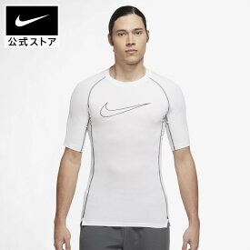 【30%OFFクーポン対象】ナイキ プロ Dri-FIT メンズ タイト フィット ショートスリーブ トップnike メンズ トップス 半袖 teamsports 通気性 dd1993-100 アウトドア フィットネス ウェア 黒 白 cpn30 mtm 25cpn