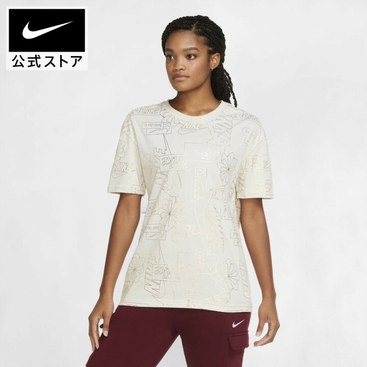 楽天市場 Offクーポン対象商品 ナイキ スポーツウェア ウィメンズ Tシャツアパレル レディース スポーツ カジュアル トップス 半袖tシャツ Nike 公式 楽天市場店