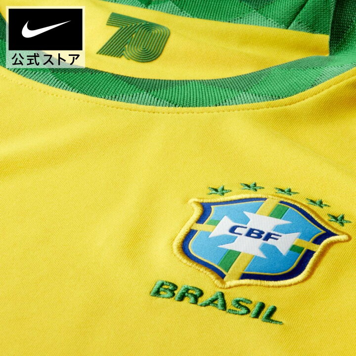 楽天市場 クリアランス価格 ブラジル スタジアム ホーム ジュニア サッカーユニフォームアパレル ジュニア キッズ 子供 子ども 男の子 女の子 スポーツ サッカー フットボール トップス 半袖tシャツ サステナブル Offクーポン対象 6 4 00 6 11 9 59