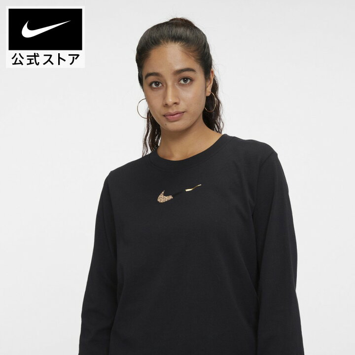 楽天市場 クリアランス価格 ナイキ スポーツウェア ウィメンズ ロングスリーブ Tシャツアパレル レディース スポーツ カジュアル トップス Tシャツ 長袖 長袖tシャツ ロンt ロングtシャツ Nike 公式 楽天市場店