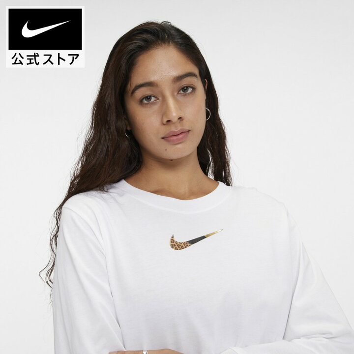 楽天市場 クリアランス価格 ナイキ スポーツウェア ウィメンズ ロングスリーブ Tシャツアパレル レディース スポーツ カジュアル トップス Tシャツ 長袖 長袖tシャツ ロンt ロングtシャツ Nike 公式 楽天市場店