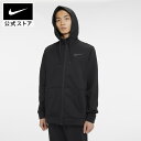 ナイキ サーマ メンズ フルジップ トレーニングパーカー NIKE ジム トレーニング ウェア トップス パーカー トレーナー フード cu6232-010 防寒 フィットネス 黒 ギフト