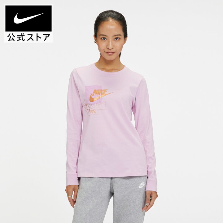 【クリアランス価格】ナイキ スポーツウェア ウィメンズ ロングスリーブ Tシャツアパレル レディース スポーツ カジュアル トップス Tシャツ 長袖 長袖Tシャツ ロンT ロングTシャツ NIKE 公式 NIKE スポーツウェア