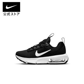 【60%OFFクーポン対象 8.15 0:00〜8.15 23:59】ナイキ エアマックス インターロック(INTRLK) ライト PS NIKE シューズ キッズ スニーカー エアマックス AIR MAX 黒 dh9394-002 ジュニア アウトドア 白 靴 男の子 女の子