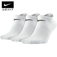 【期間限定価格 4.11 12:00〜4.17 9:59】ナイキ ライトウェイト ノーショウ ソックス (3足) NIKE ジム ト…