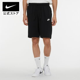 ナイキウェア クラブ フリース メンズショートパンツnike ボトムス 短パン teamsports SU23 bv2773-010 黒 白 cpn30 mtm