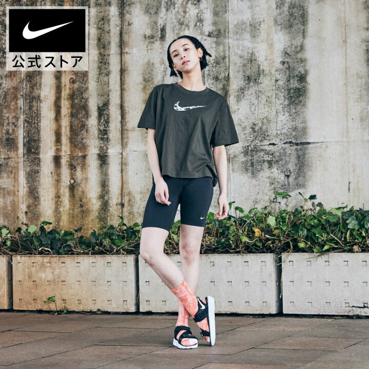 NIKE（ナイキ）レディース　ワンポイントショートパンツ  Lサイズ　グレー