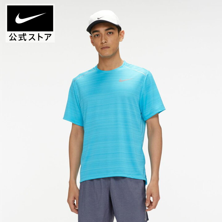 楽天市場 30 Off ナイキ Dri Fit マイラー ランニングトップ 新着アイテム Nike ランニング トップス ウェア Tシャツ メンズ 半袖 シャツ Su22 Uvカット Fts Nike 公式 楽天市場店