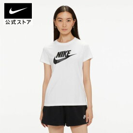 【30%OFFクーポン対象】ナイキウェア エッセンシャル Tシャツnike ウェア トップス Tシャツ ウィメンズアパレル レディース dv6095-100 半袖 黒 白 母の日 ギフト プレゼント cpn30 mtm 25cpn