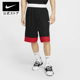 【Dri-FITウェア30%オフ/2BUY40%オフCPN対象 5.9 20:00〜5.13 23:59】ナイキ Dri-FIT アイコン メンズ バスケットボールショートパンツ NIKE バスケットボール ウェア バスパン ボトムス ハーフパンツ teamsports 通気性 aj3915-014 部活 黒 ブラック SU23