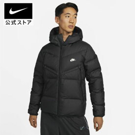 【40%OFFクーポン対象 12.12 13:00〜12.17 12:59】ナイキウェア Storm-FIT ウィンドランナー メンズ フーデッド ジャケット NIKE ライフスタイル トップス パーカー ジャケット メンズ dv1132-010 アウター 黒 ギフト