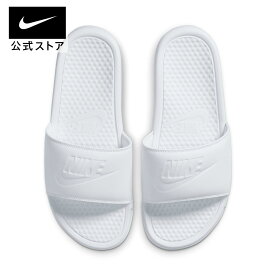 ナイキ ベナッシ JDI ウィメンズスライド nike SU23 白 343881-115 レディース プレゼント アウトドア スポーツ サンダル シューズ 母の日 ギフト 25cpn